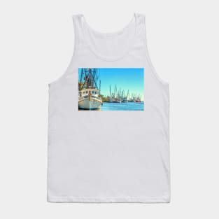 Darien Shrimp Boats Tank Top